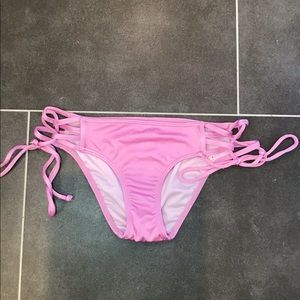 Victoria’s Secret Pink Strappy Swim Bottoms